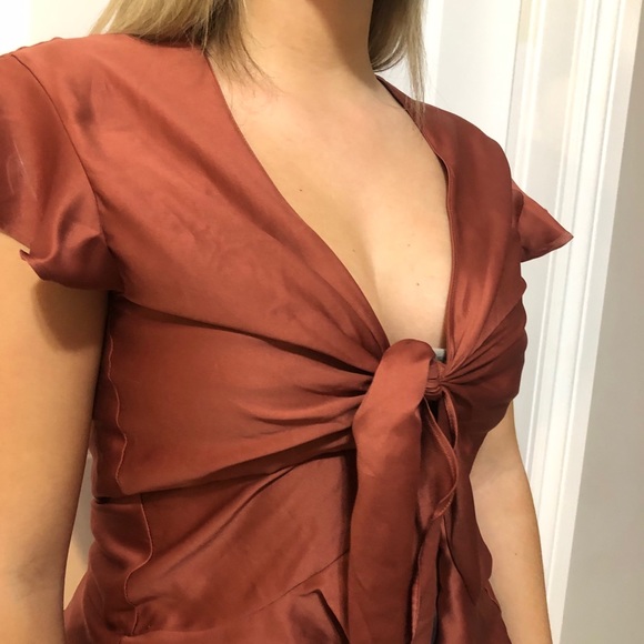 Oysho front tie top✨ - Picture 2 of 4